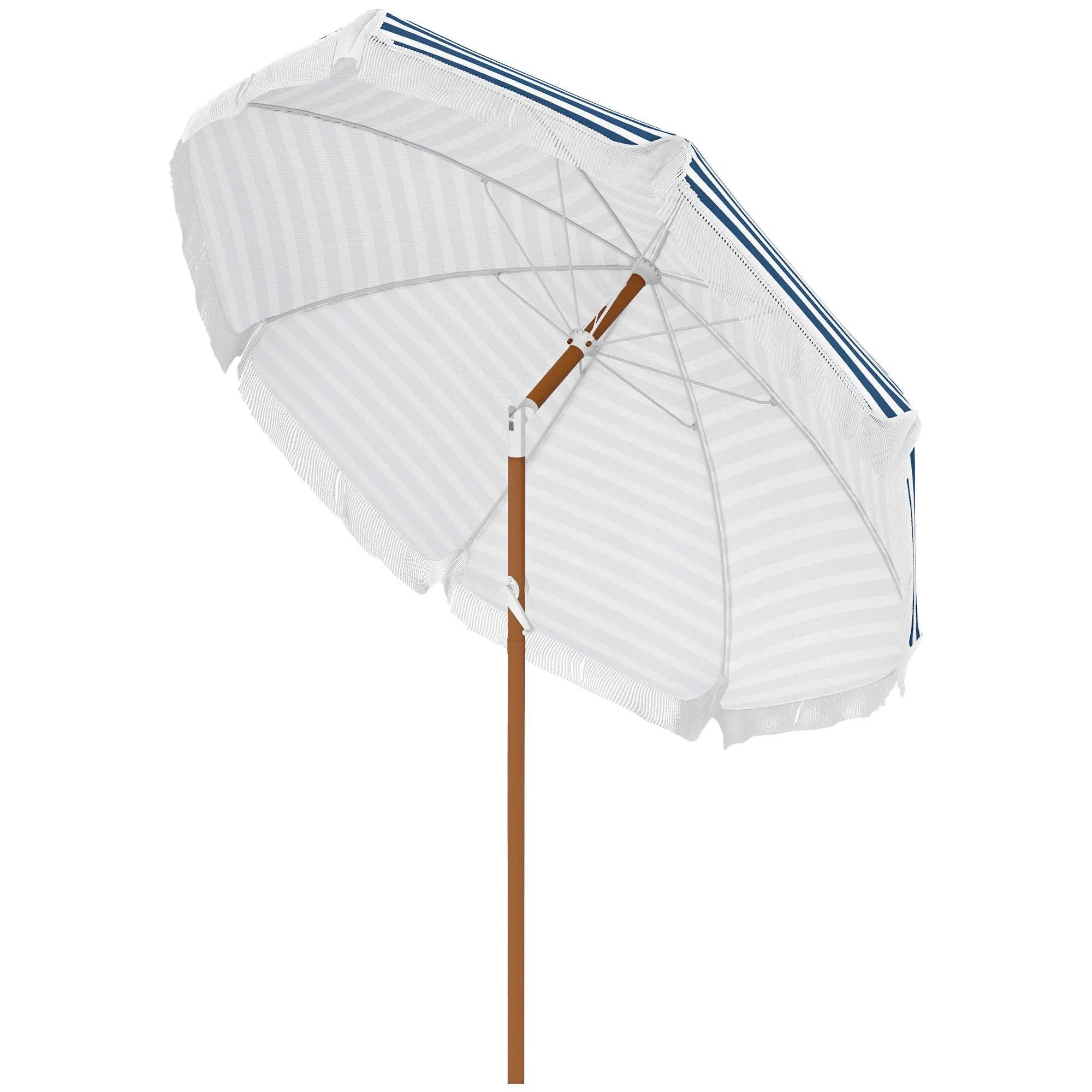 Outsunny 7 x 7 ft Outdoor Patio Umbrella with Tilt and Vent by HouseOfZazla