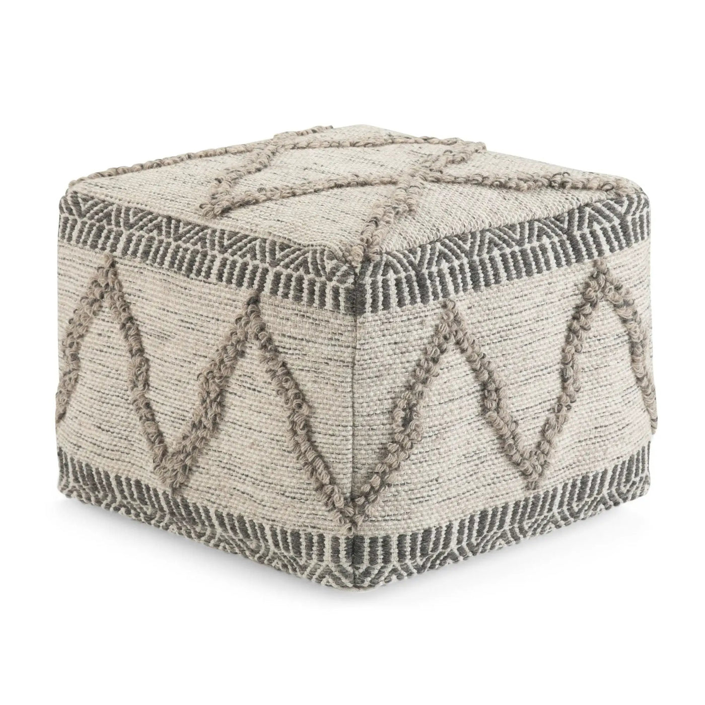 Sweeney - Upholstered Square Pouf by Unique Piece Furniture
