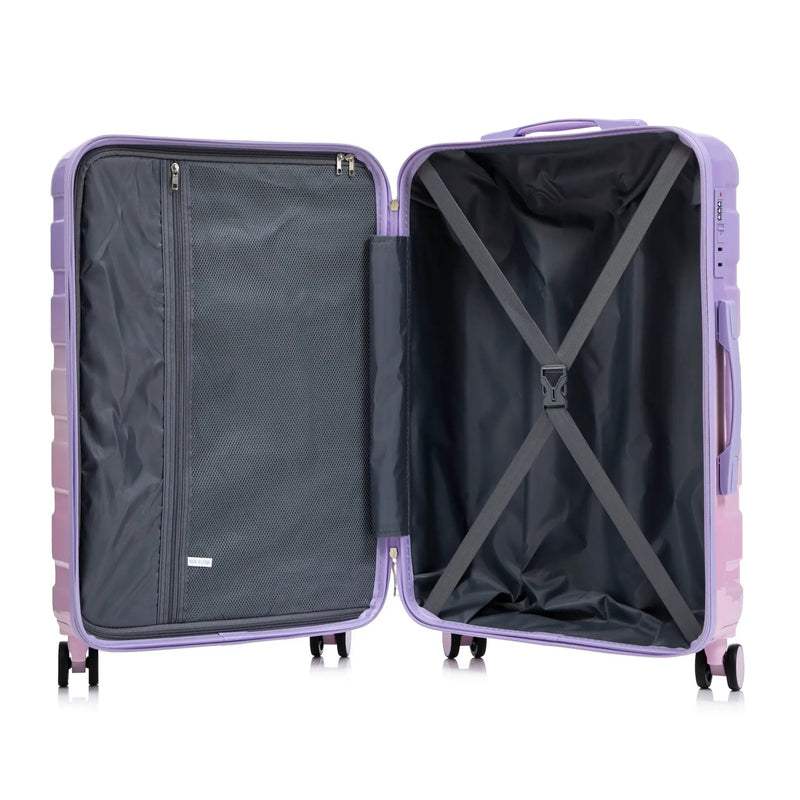 20'/24'/28' 3-Piece PC Spinner Wheel Luggage Set by HouseOfZazla