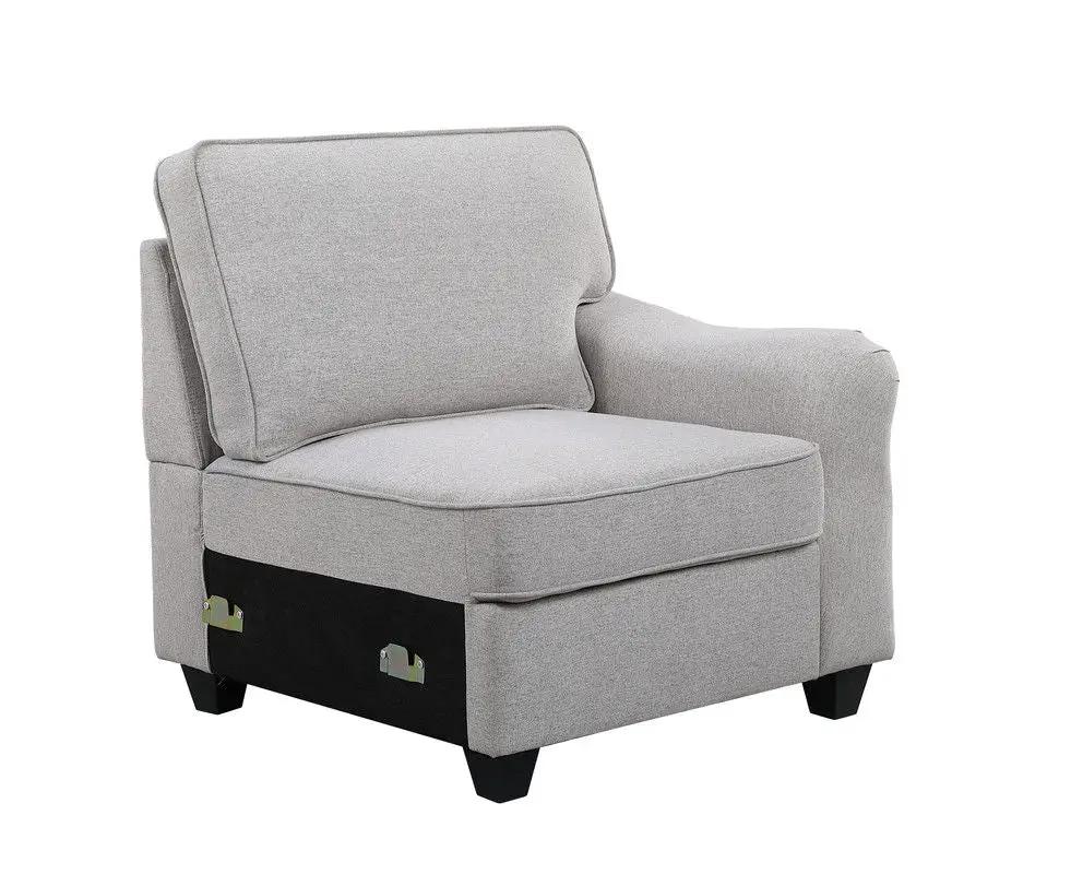 Leo - Comfor Modular Sofa And Ottoman by HouseOfZazla