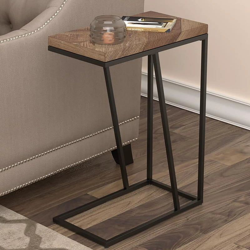 Herringbone Accent Table by HouseOfZazla
