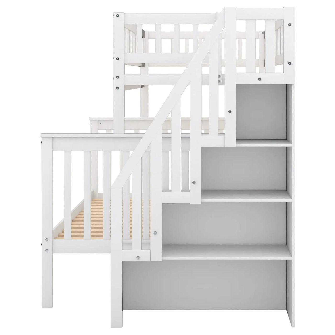 Bunk Bed With Staircase by HouseOfZazla