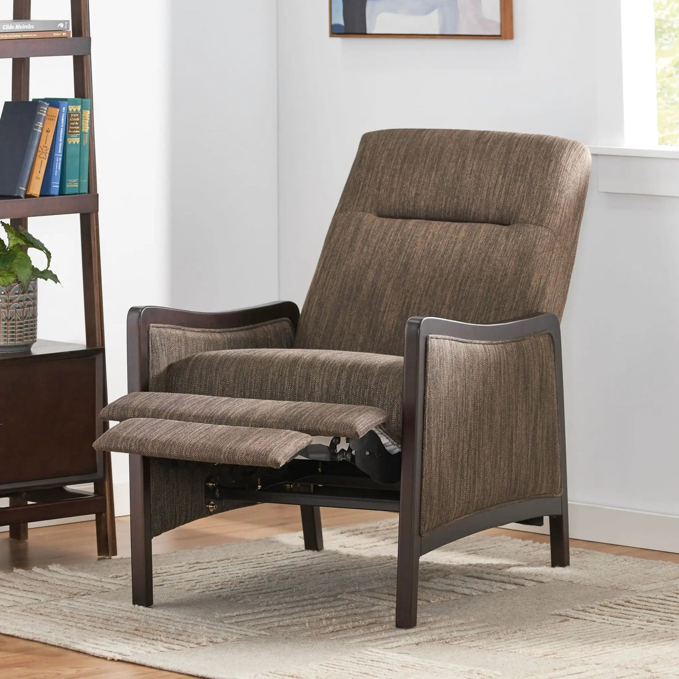 Drury - Contemporary Fabric Upholstered Pushback Recliner by Unique Piece Furniture