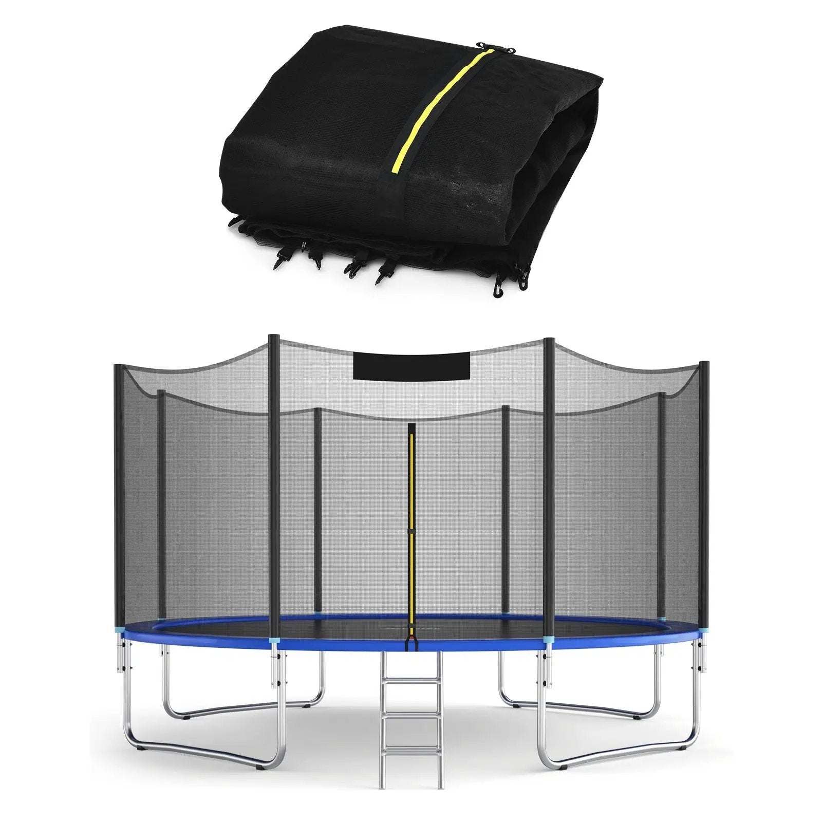 8 Feet Trampoline Safety Replacement Protection Enclosure Net by DirectDeals