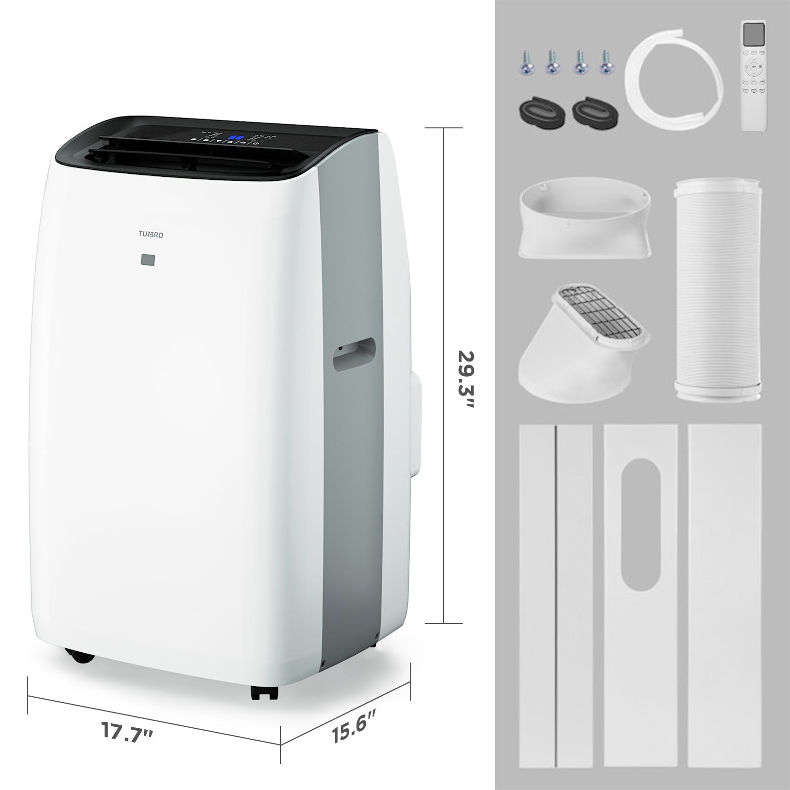 Greenland 14,000 BTU Portable Air Conditioner & Heater by TURBRO