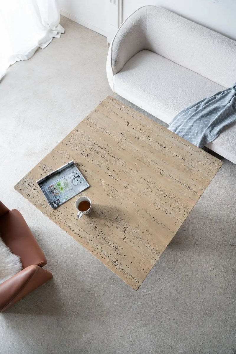 Square Dining Table With Pedestal Base by Unique Piece Furniture