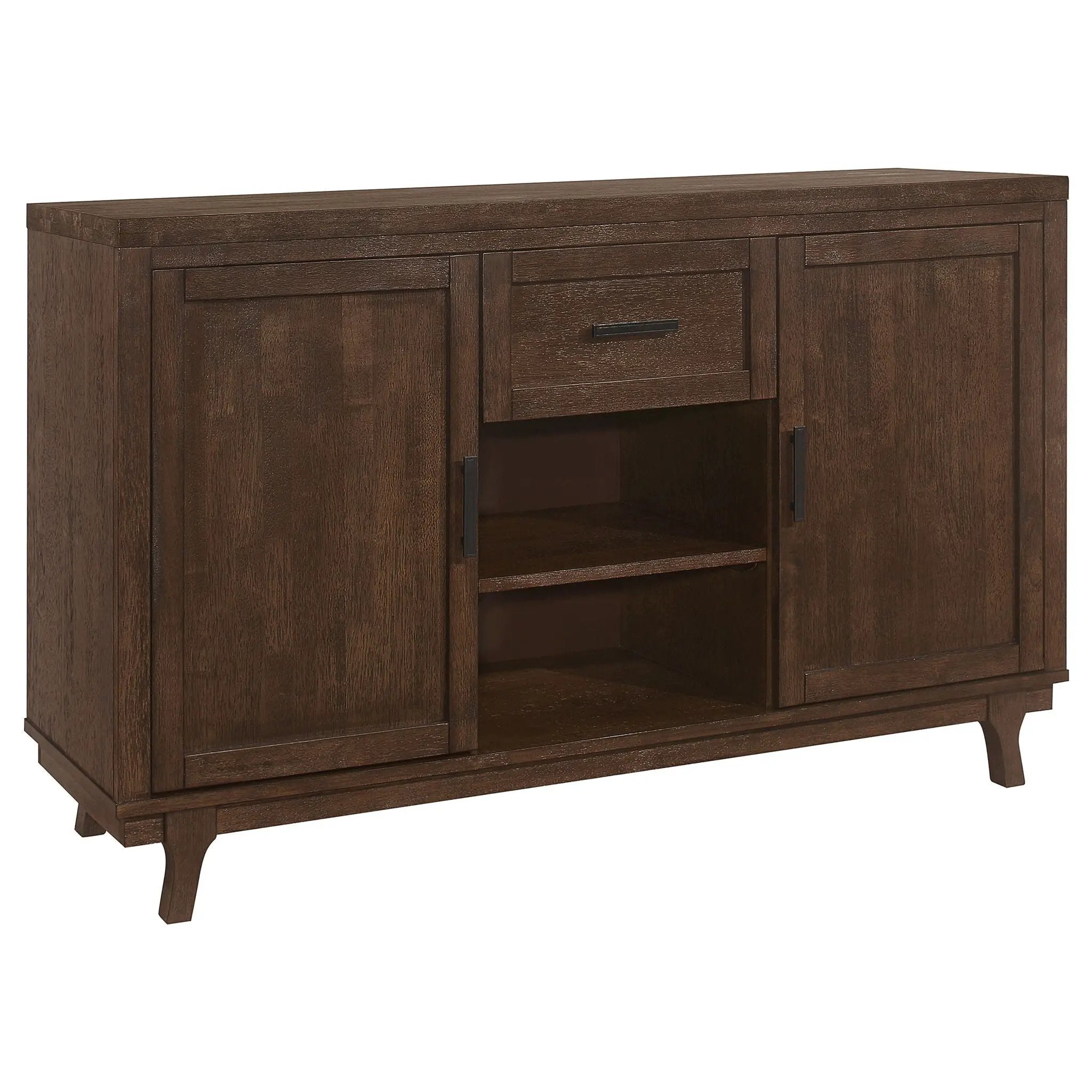 Mccall - 2 Door Server With 1 Drawer - Brown Oak by HouseOfZazla