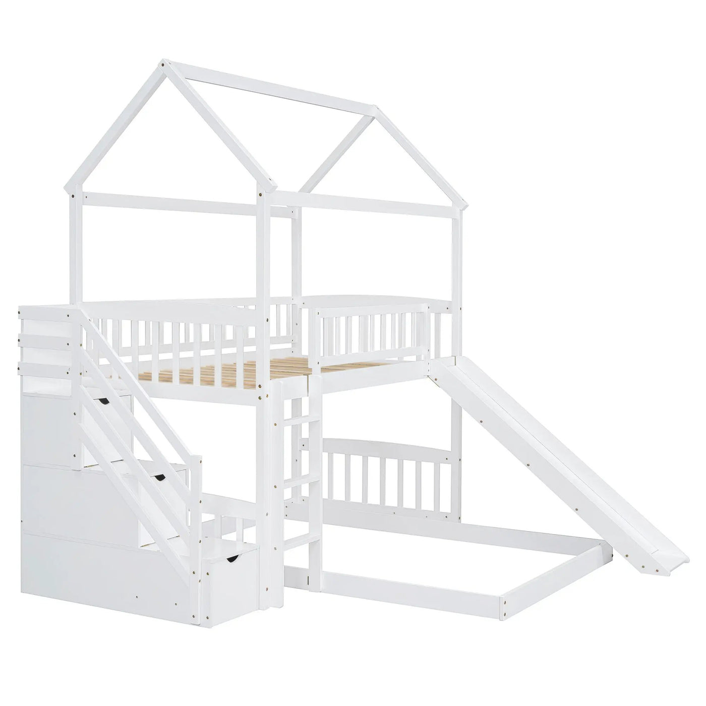 House Bunk Bed With Slide by Unique Piece Furniture