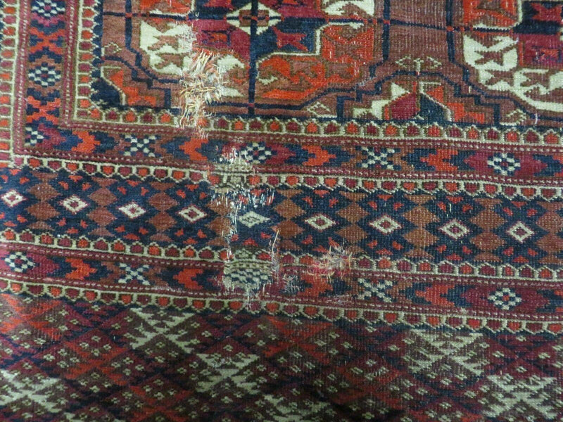 6' X 10' Antique Handmade Bokhara Turkoman Yamud Wool Rug Carpet NICE # 61 by Jewel Rugs