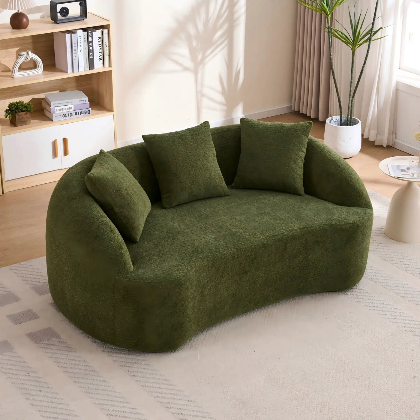 Loveseat Sofa, Compact Design For Small Spaces by HouseOfZazla