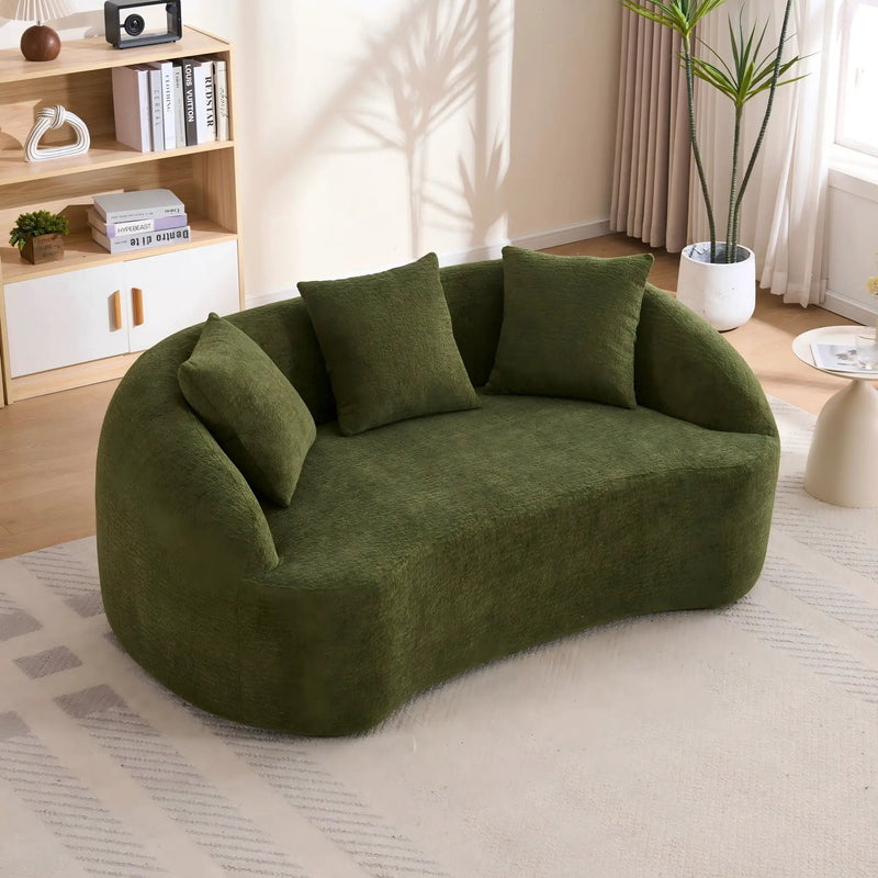 Loveseat Sofa, Compact Design For Small Spaces by HouseOfZazla