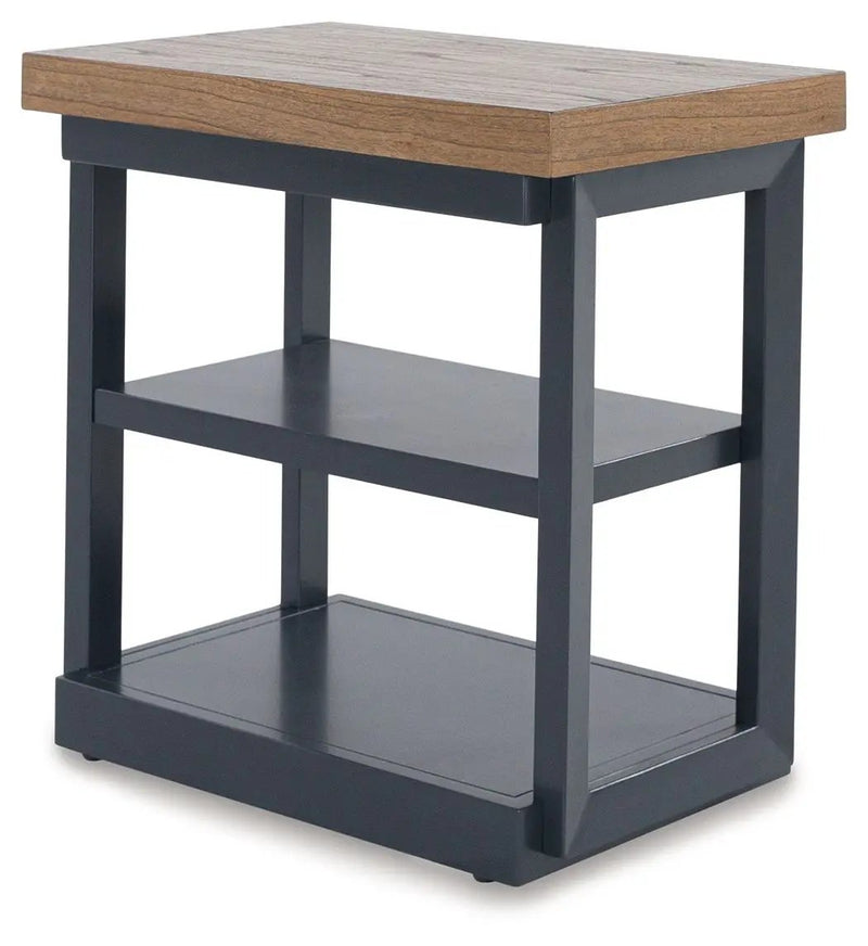 Landocken - Occasional Table Set (Set of 3) - Brown / Blue by Unique Piece Furniture