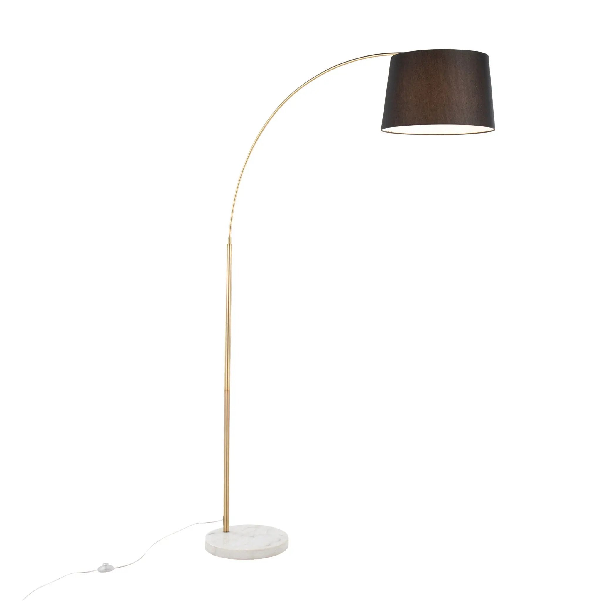 March - Contemporary Floor Lamp & Elegant Finish by HouseOfZazla