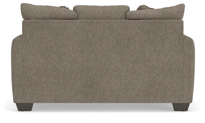 Triston-Peaks - Loveseat - Suede by Unique Piece Furniture