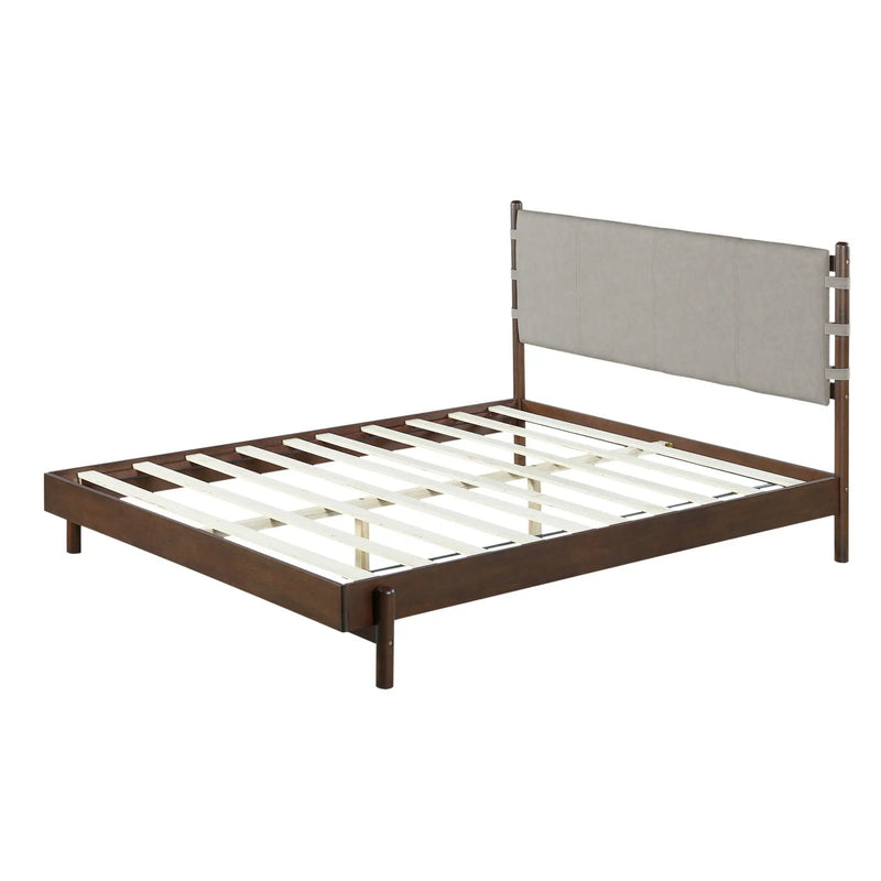 Premium Rubber Wood Platform Bed Frame by HouseOfZazla