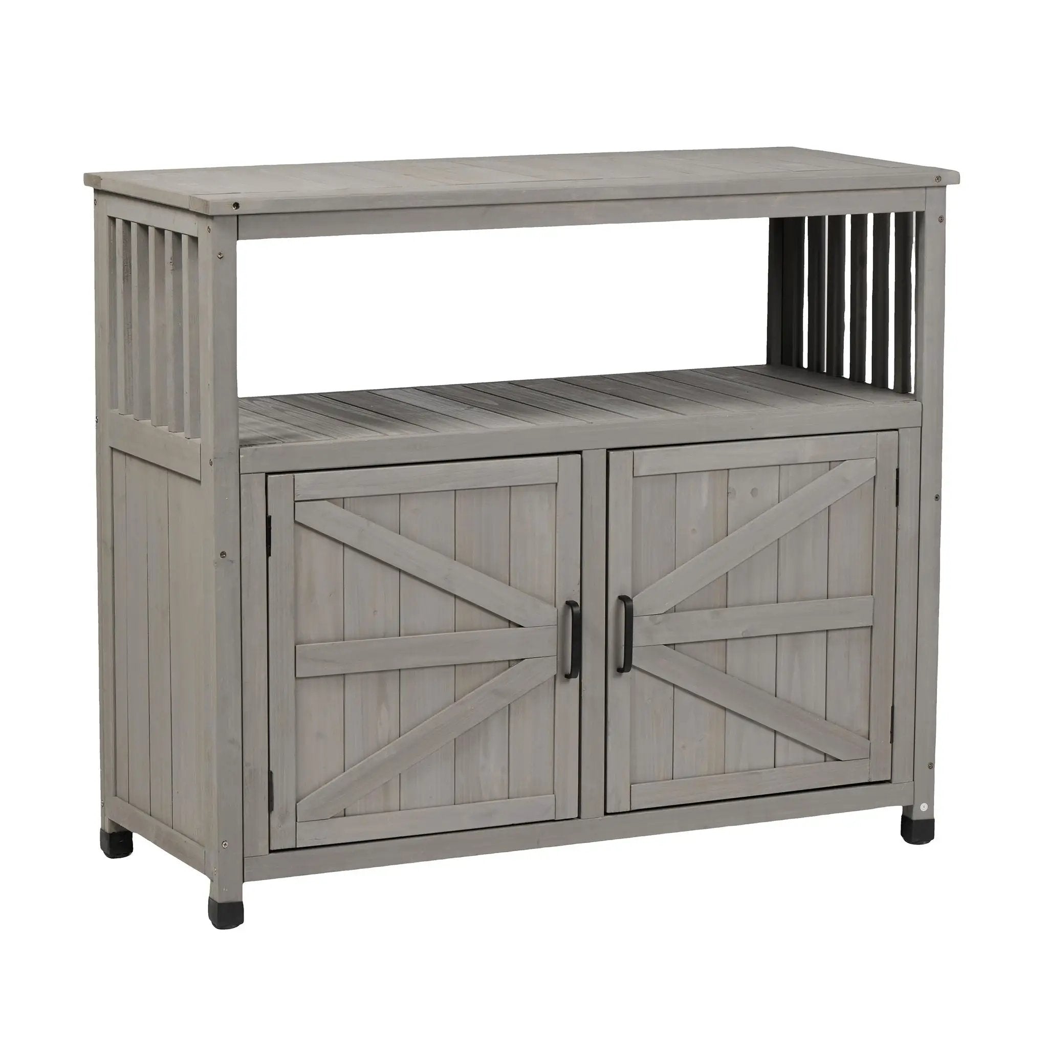 Patio Bar Table Set With Storage by Unique Piece Furniture