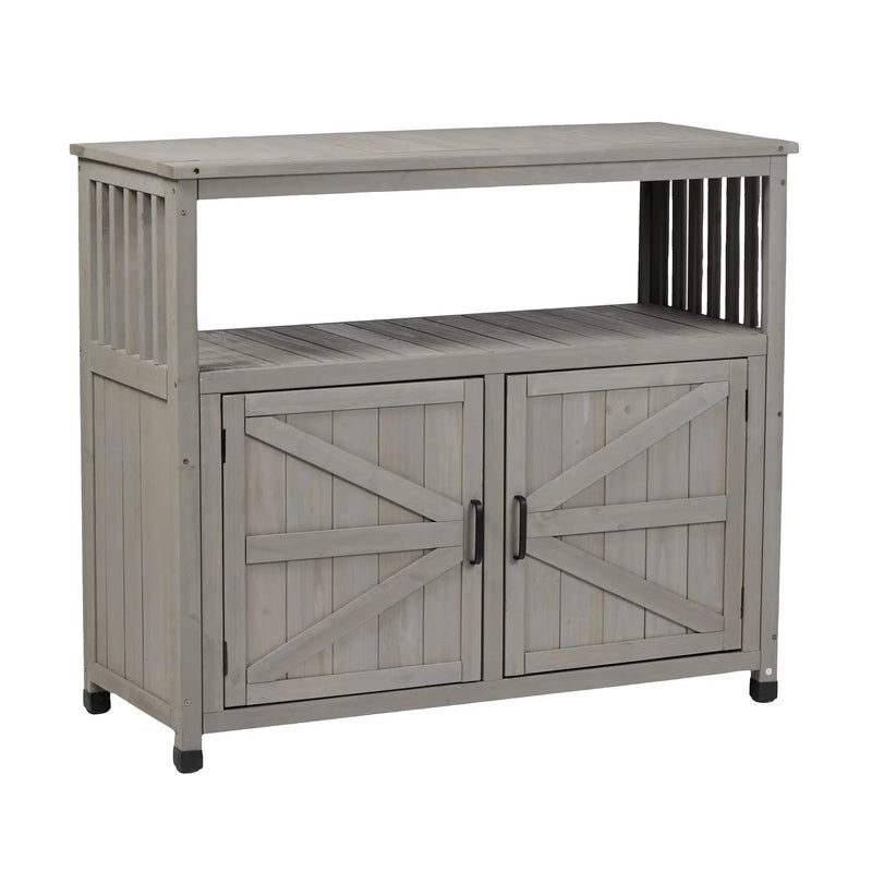 Patio Bar Table Set With Storage by Unique Piece Furniture
