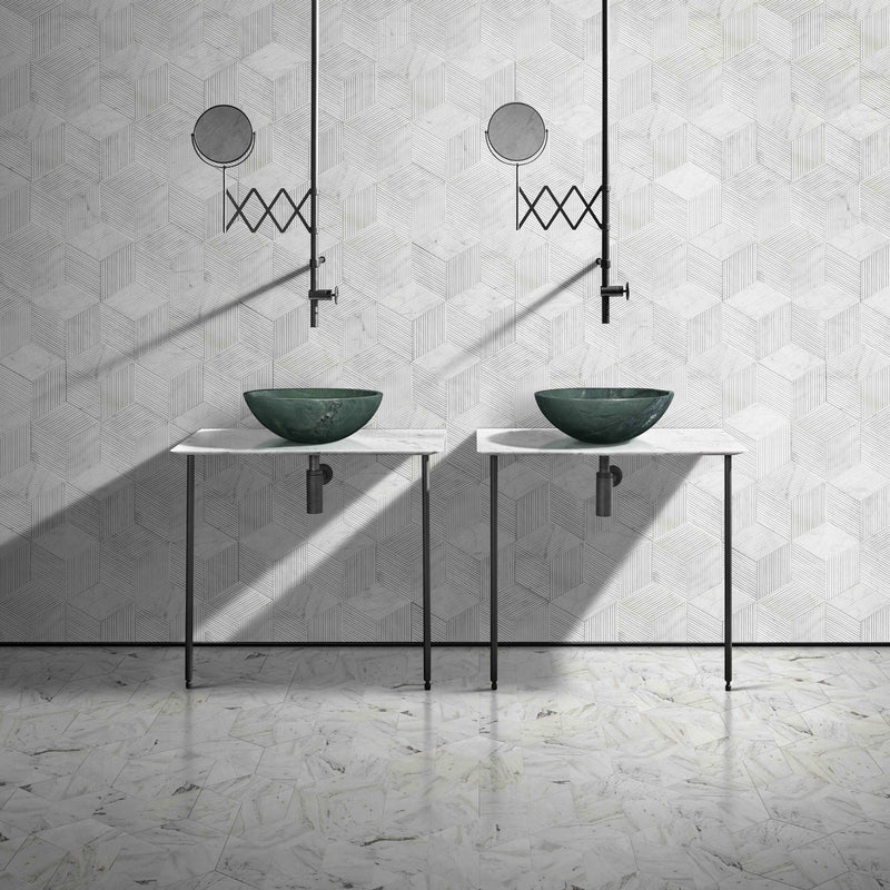 Bathroom Vessel Sink, Circular Design by HouseOfZazla