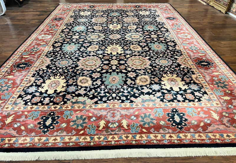 Karastan Rug 8 x 11.7, Karastan Williamsburg Kurdish Pattern 559, Wool Pile Vintage Karastan Carpet, Discontinued, Room SIzed Area Rug by Jewel Rugs