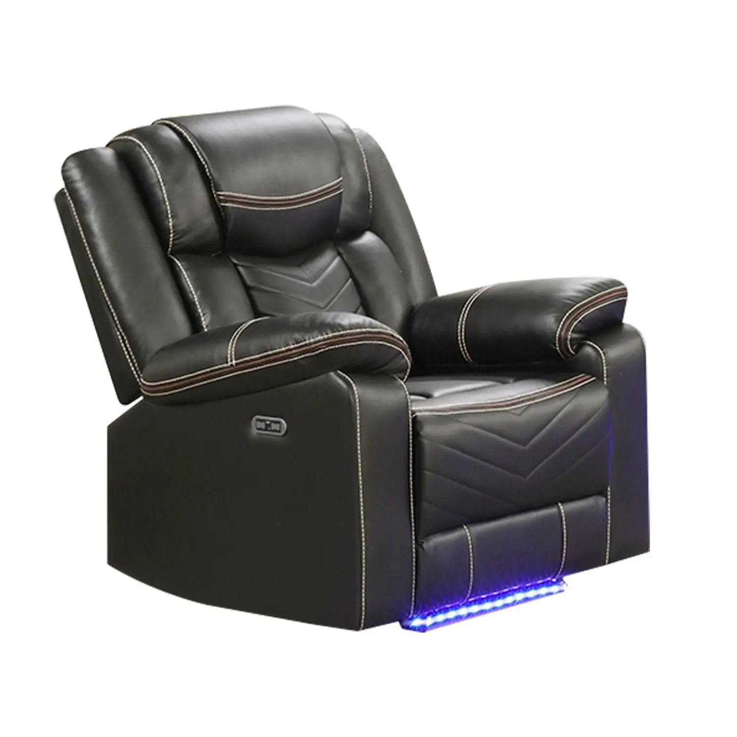 Challenger - LED Power Recliner Chair by HouseOfZazla
