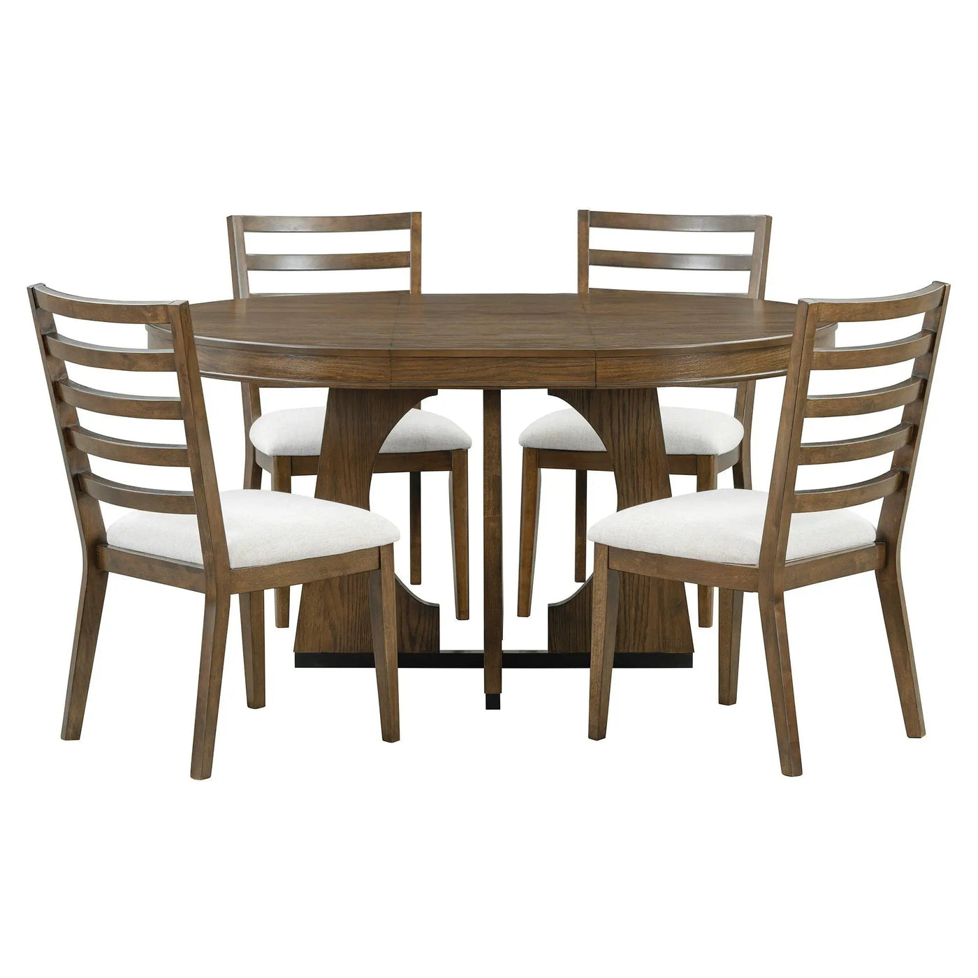 Round Dining Table Set For 4 With Chairs by Unique Piece Furniture