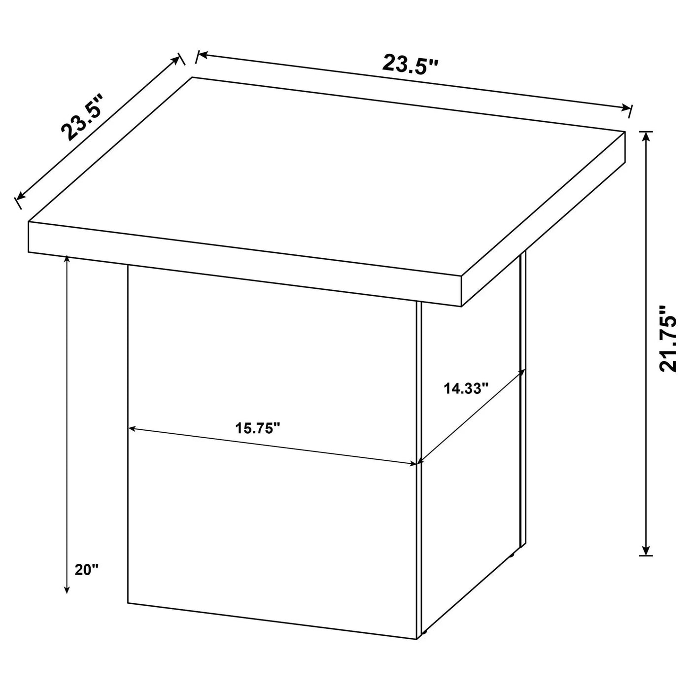 Exeter - Square Table by HouseOfZazla
