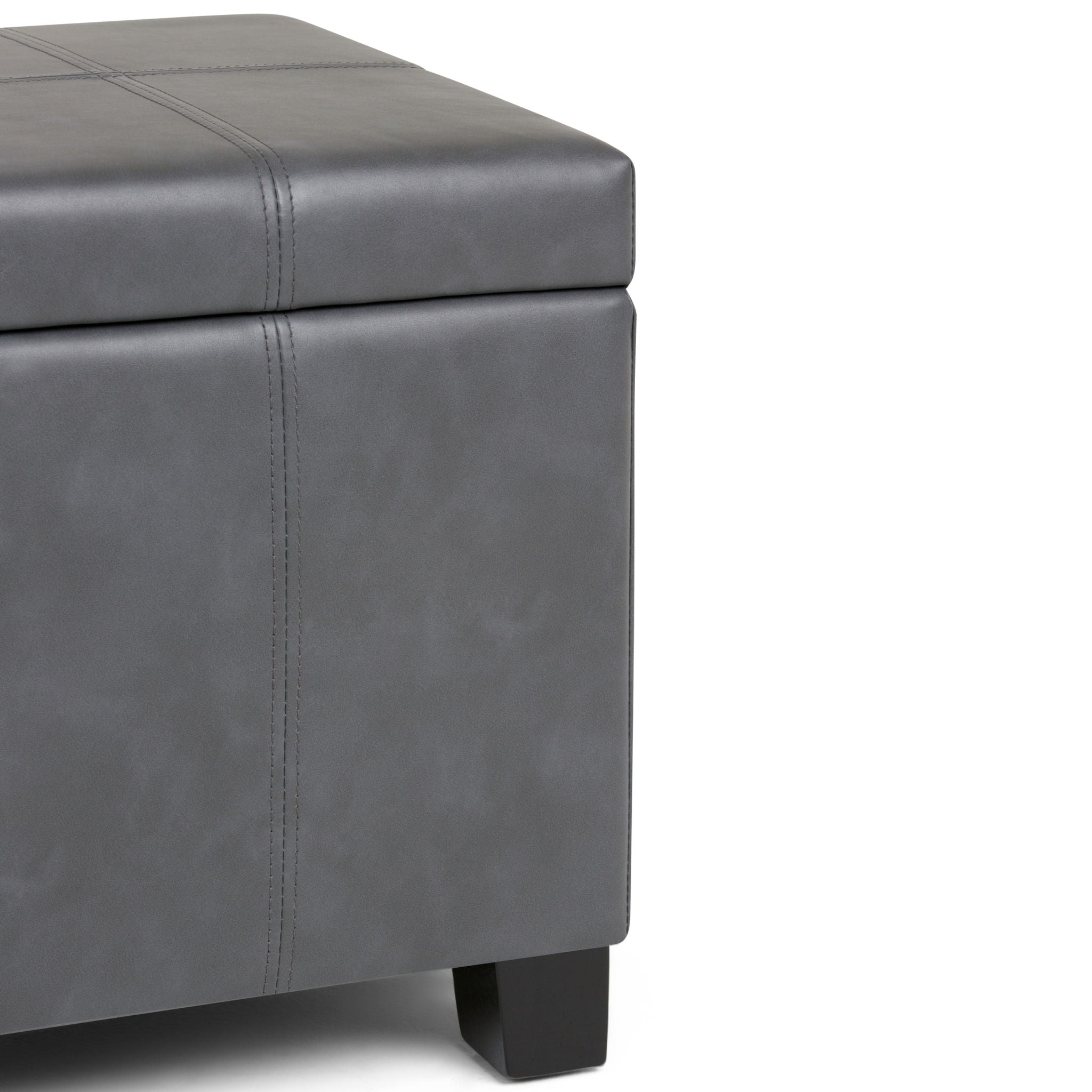Dover - Upholstered Storage Ottoman Bench by HouseOfZazla