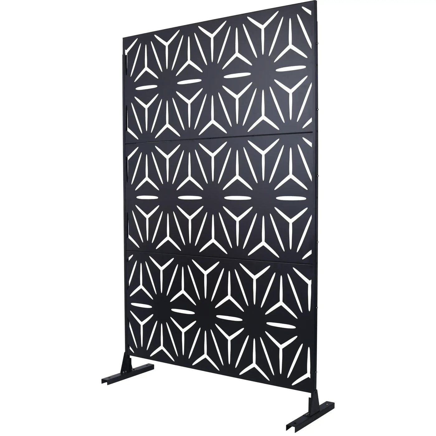 Outdoor & Indoor Metal Privacy Screen, Freestanding Decorative Panels by Unique Piece Furniture