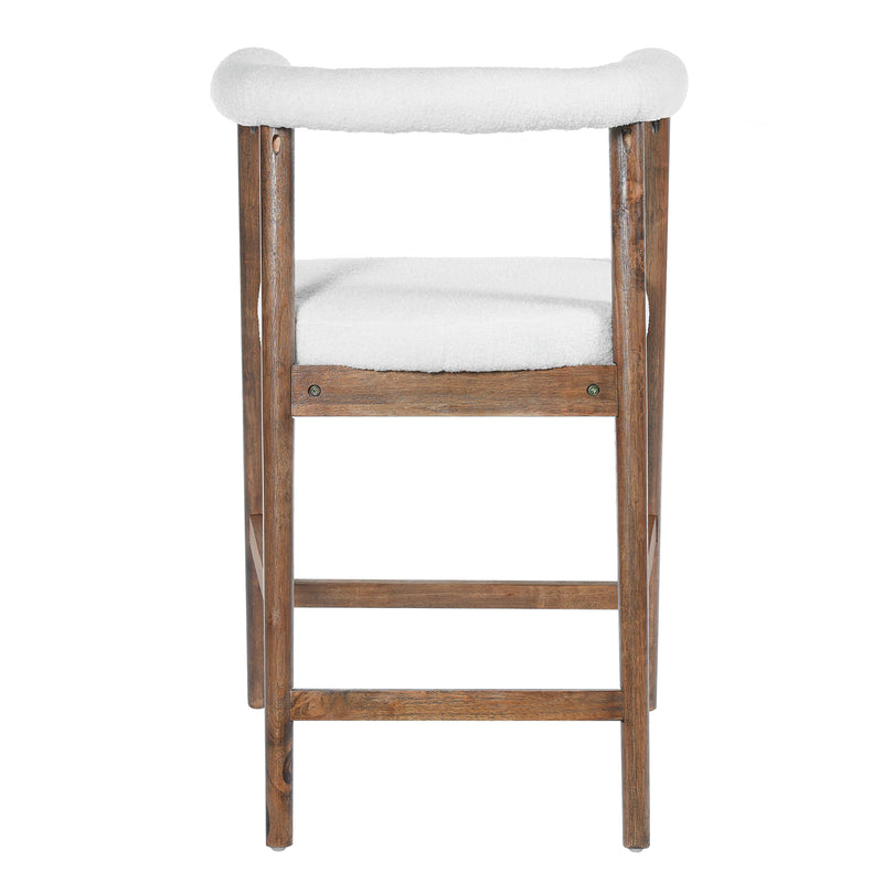 24.5'' Seat Height Bar Stools with Back, Set of 2 by HouseOfZazla