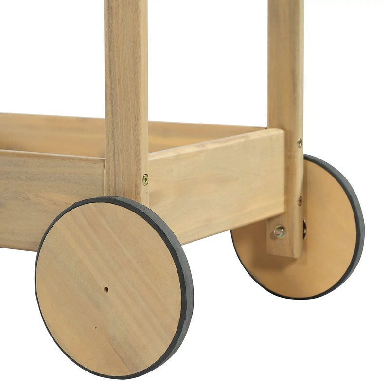 Saratoga Outdoor Rolling Bar Cart by HouseOfZazla