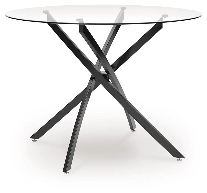 Pharwynn - Round Dining Room Table - Black by Unique Piece Furniture