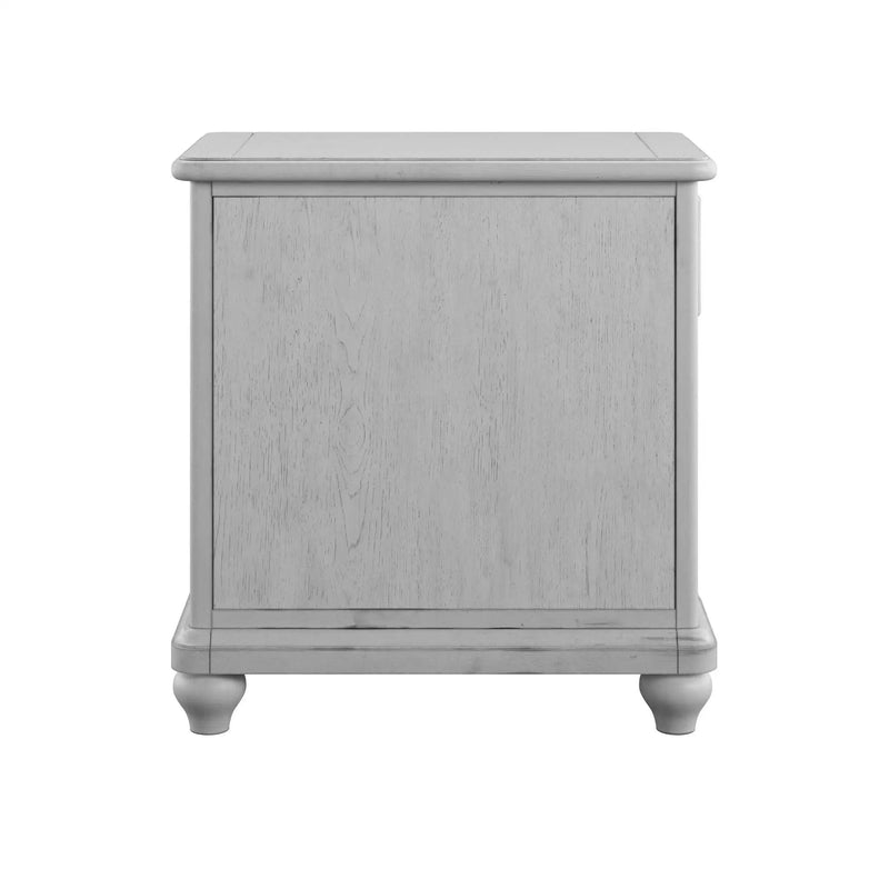 Chairside Table - Gray by HouseOfZazla