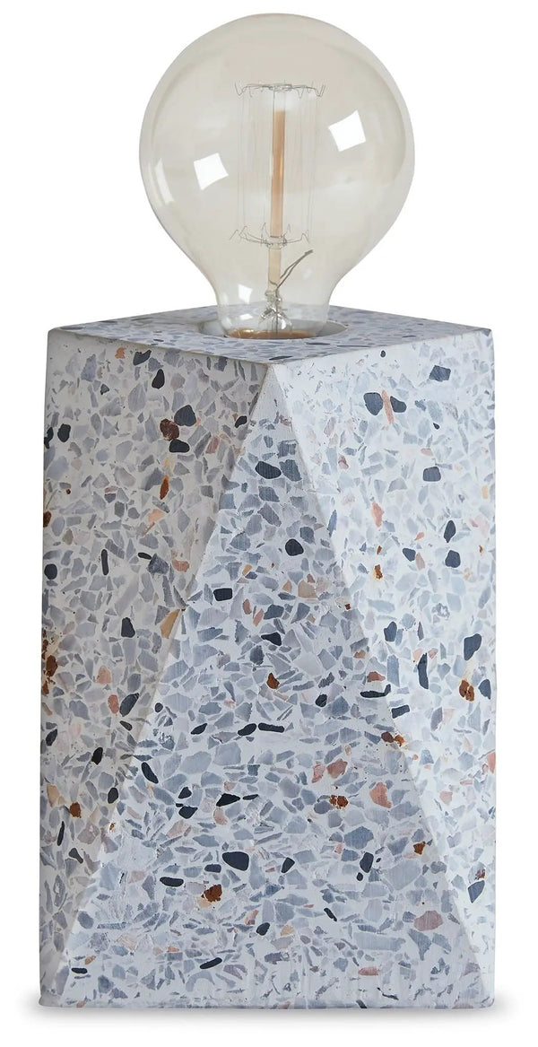 Maywick - Concrete Table Lamp  - White