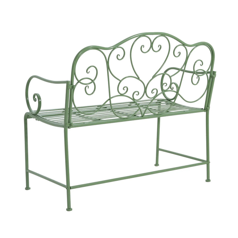 Sunnydaze Outdoor Garden Bench - Green by HouseOfZazla