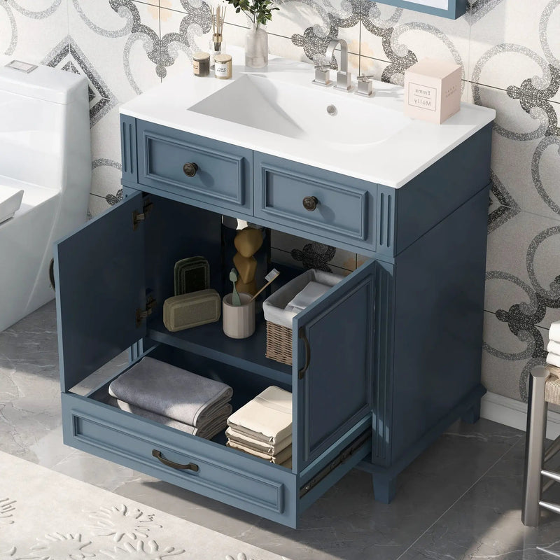 Bathroom Vanity With Sink, Storage Cabinet by Unique Piece Furniture