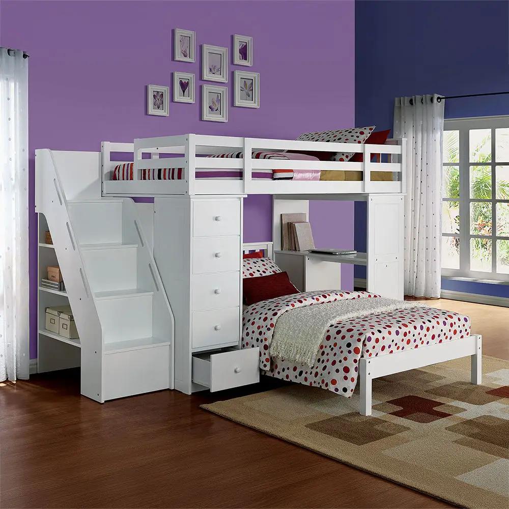 Freya - Twin Bed - White by Unique Piece Furniture
