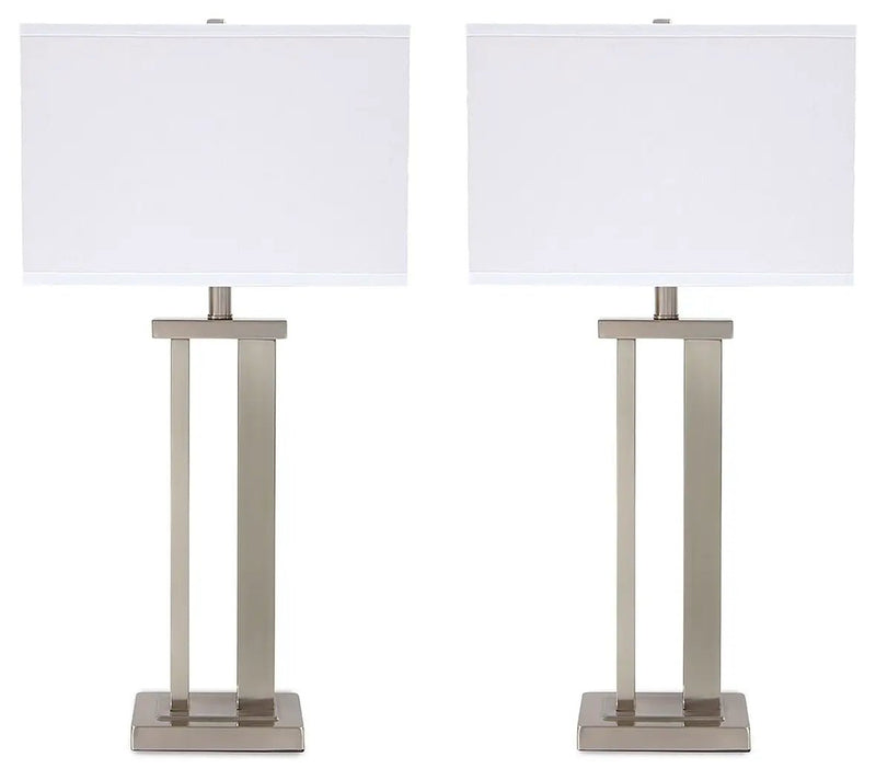 Aniela - Metal Table Lamp Set by Unique Piece Furniture