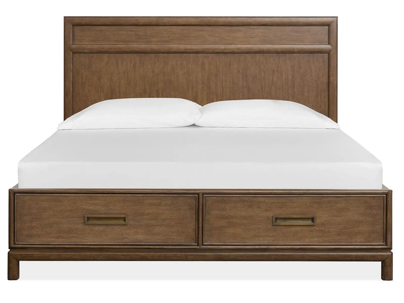 Ridgefield - Complete Panel Storage Bed by Unique Piece Furniture