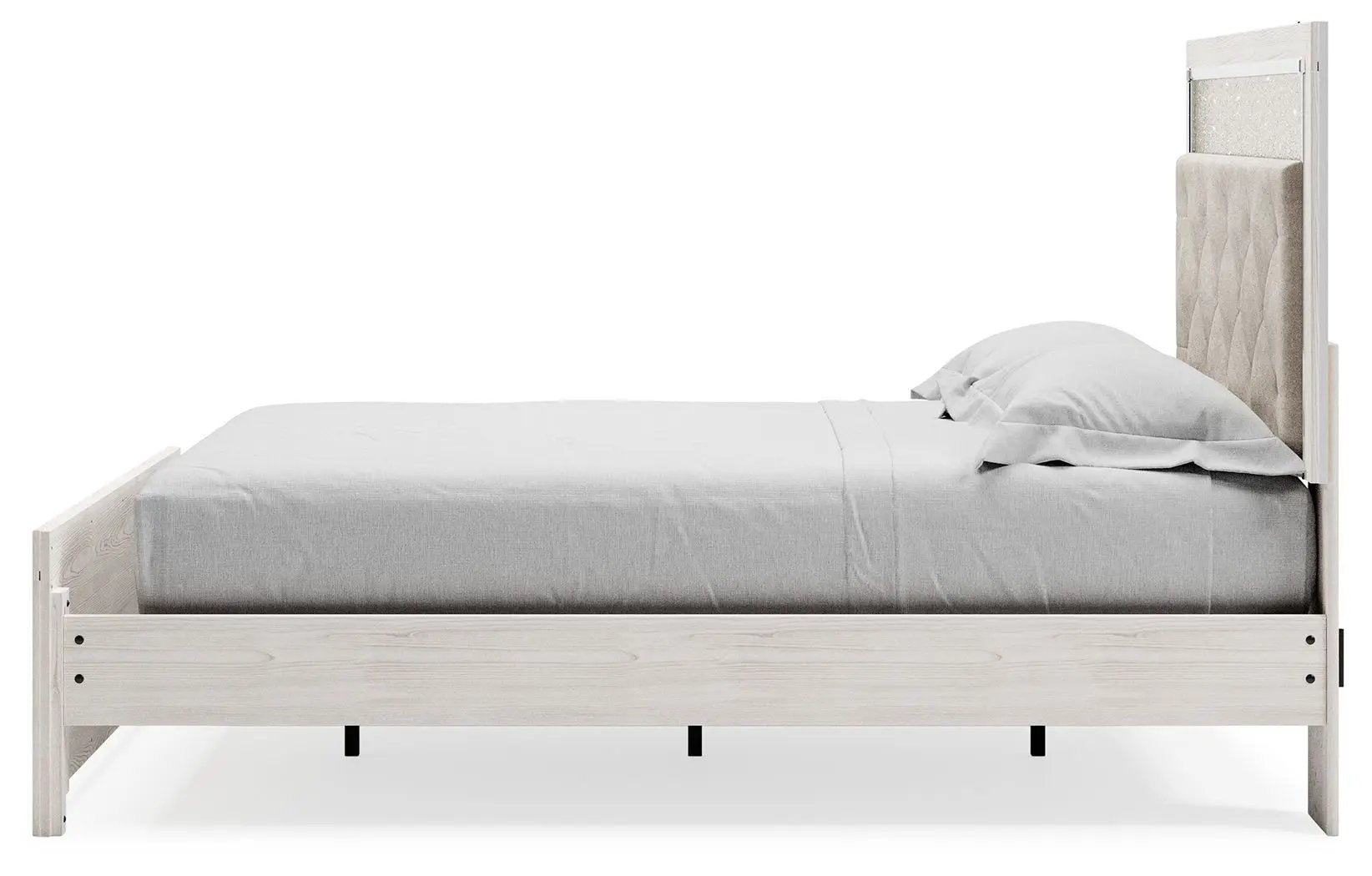 Altyra - Queen Panel Bed With Roll Slats - White by Unique Piece Furniture