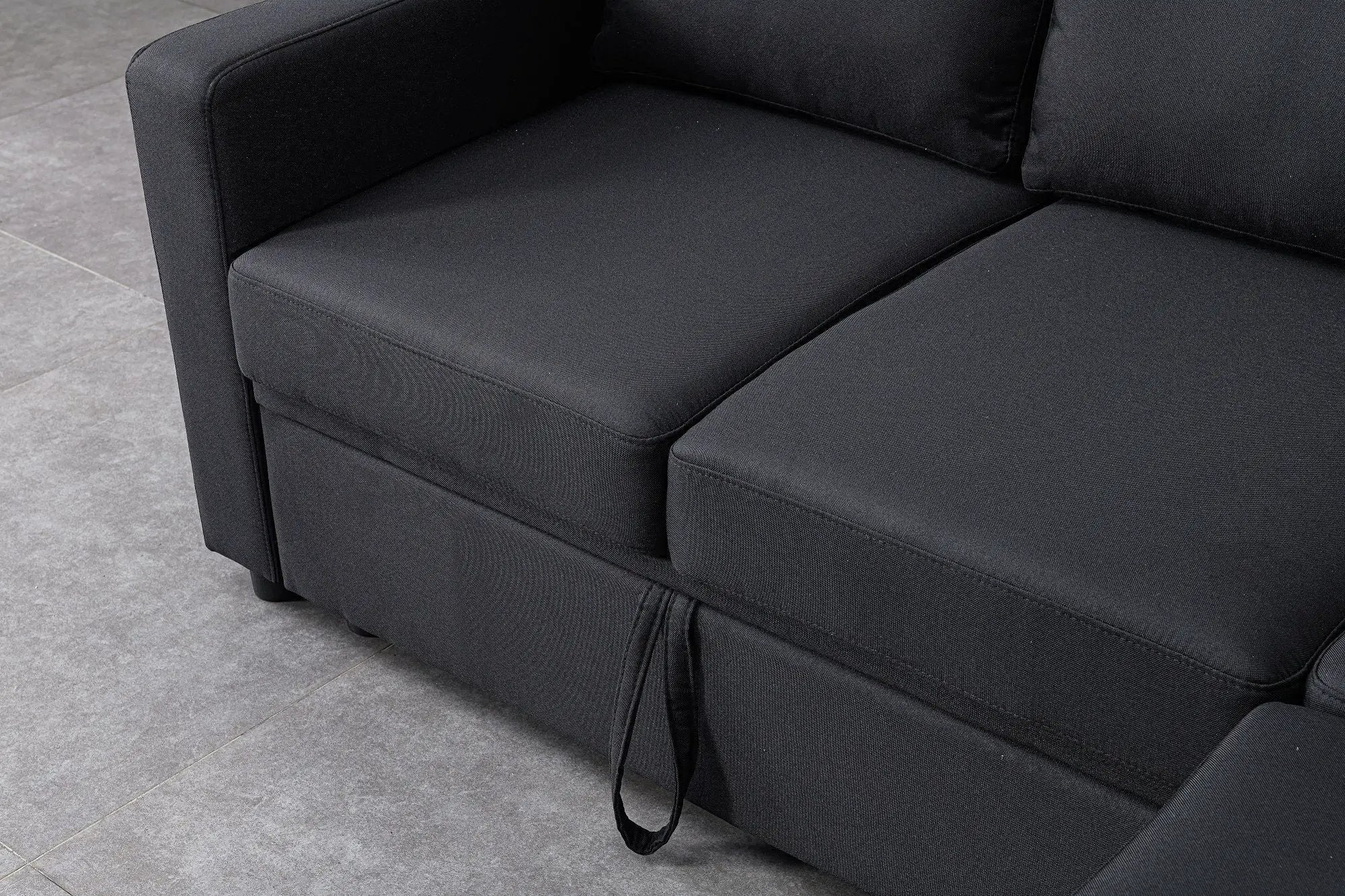 Comfort Design Sectional Sofa Bed by HouseOfZazla