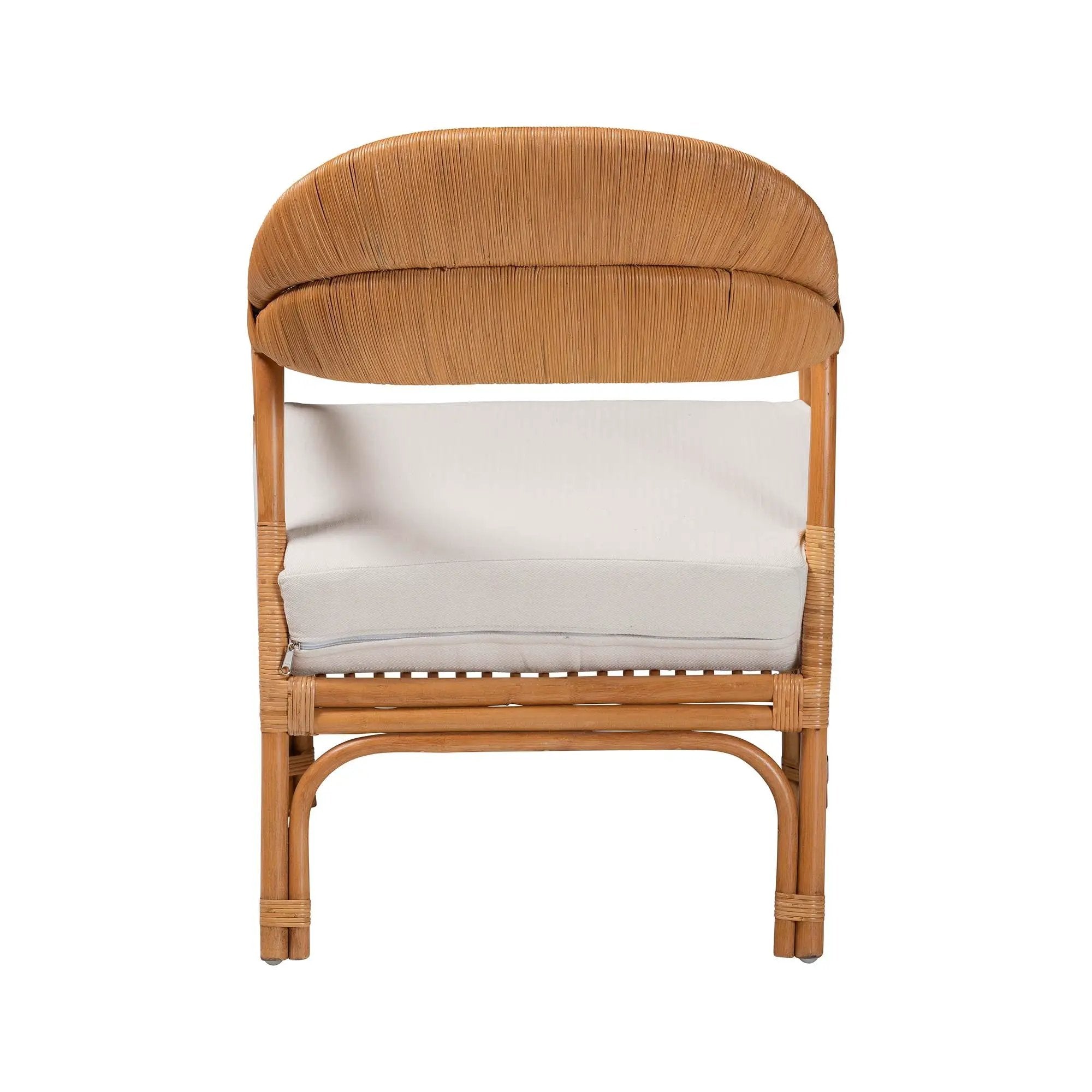 Honey Rattan Accent Chair by HouseOfZazla