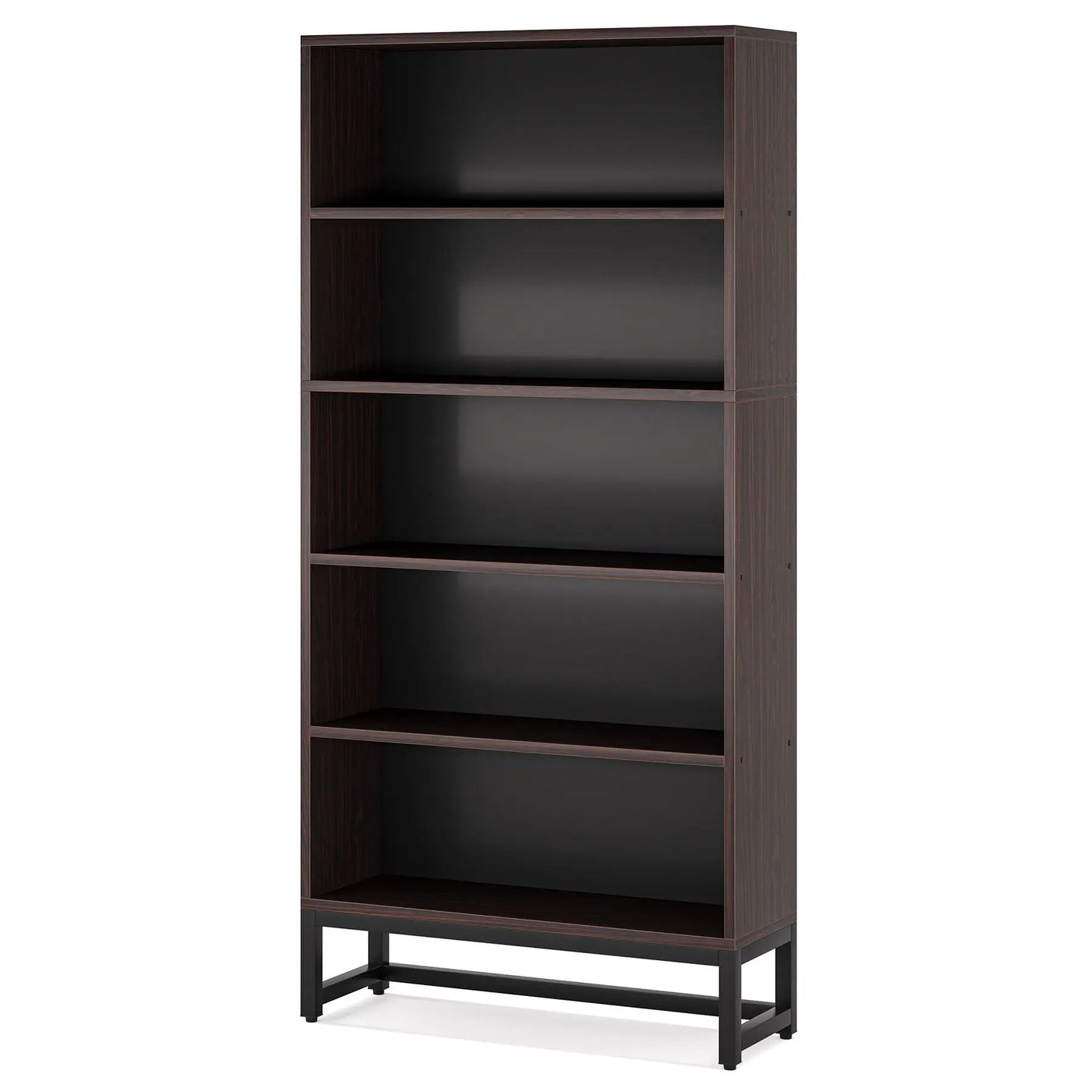 5 Tier Heavy Duty Bookshelf for Living Room by HouseOfZazla