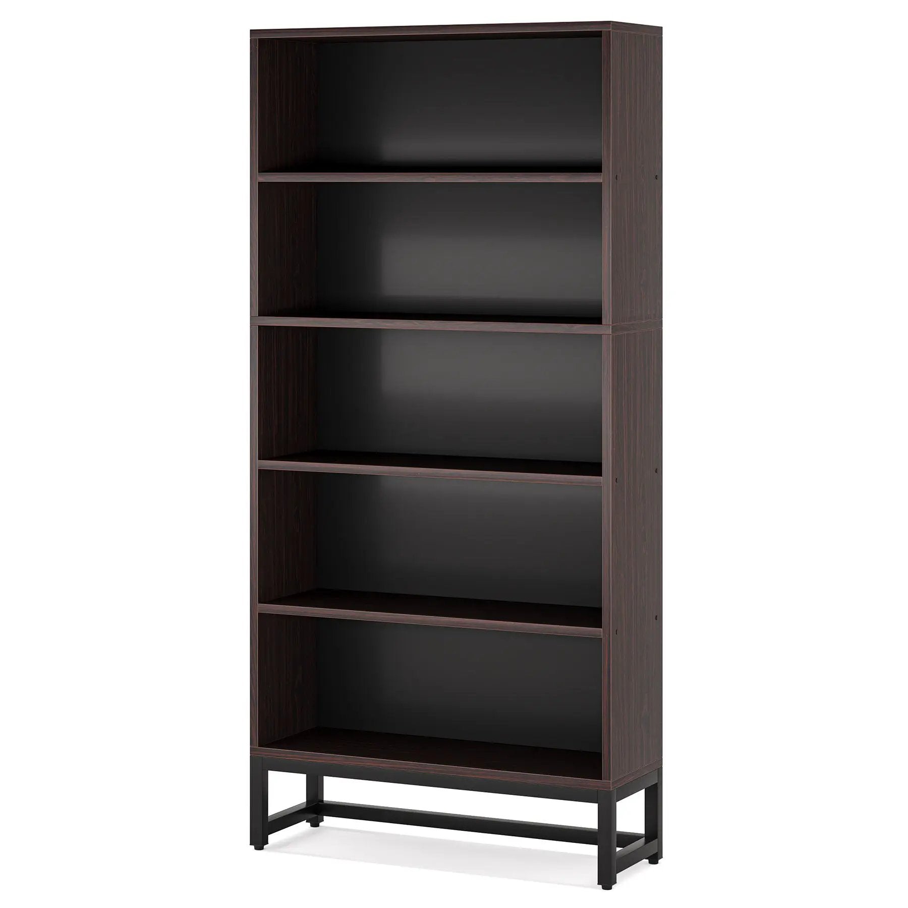 5 Tier Heavy Duty Bookshelf for Living Room by HouseOfZazla