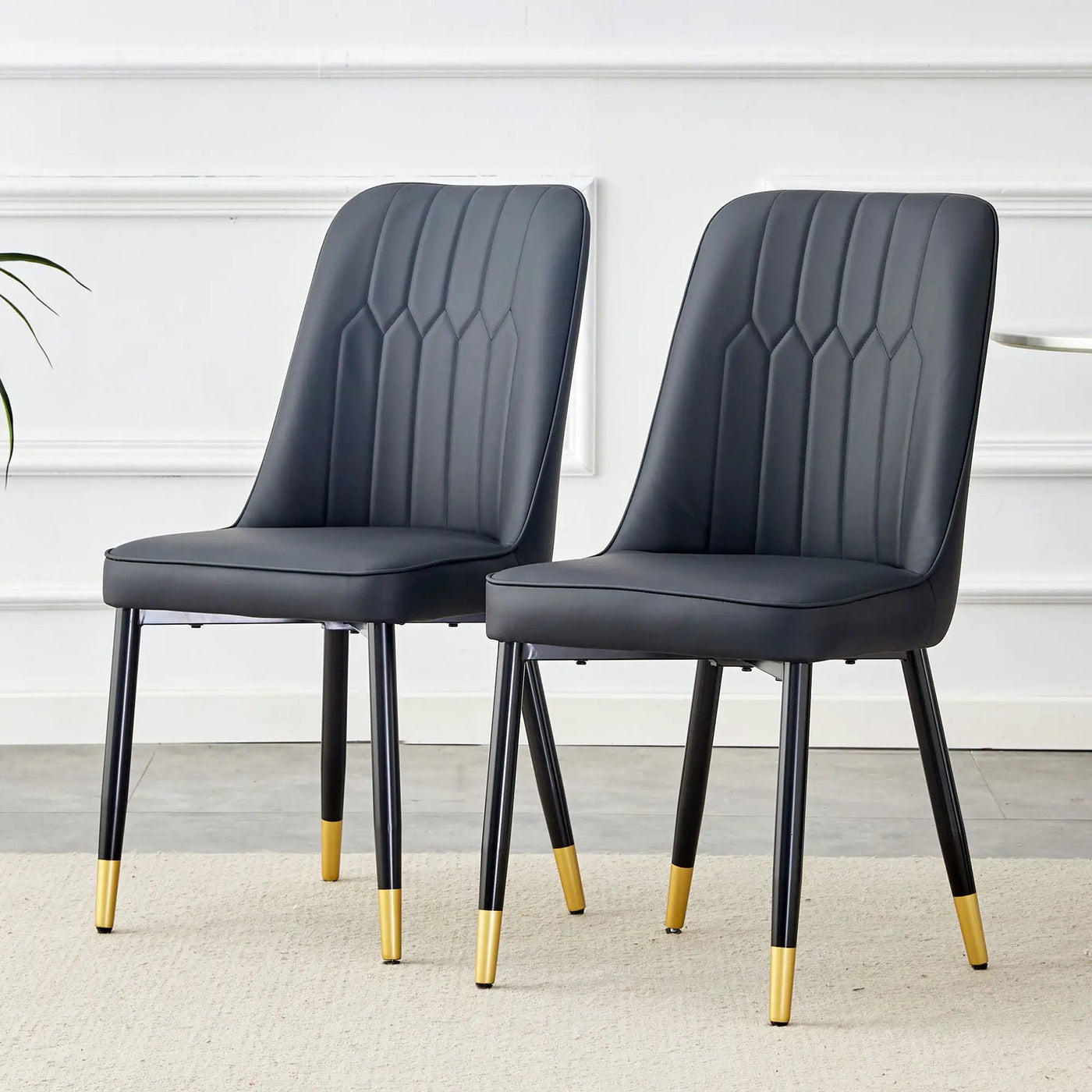 Modern Chair With Metal Legs by Unique Piece Furniture