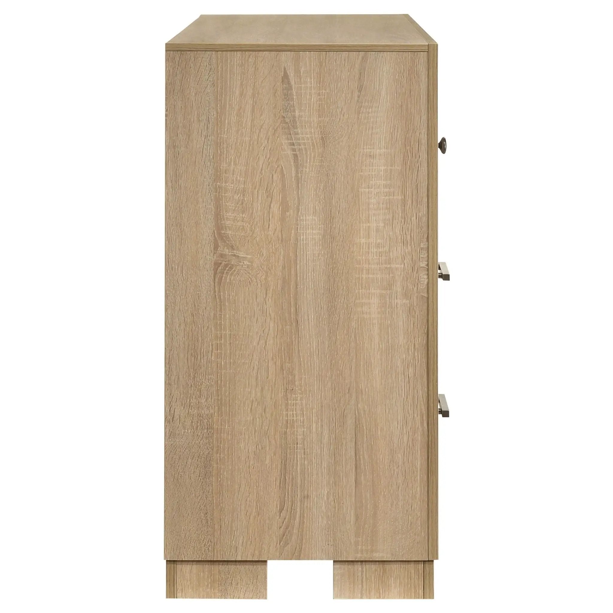 Arielle 6-drawer Bedroom Dresser Cabinet Light Oak by Unique Piece Furniture