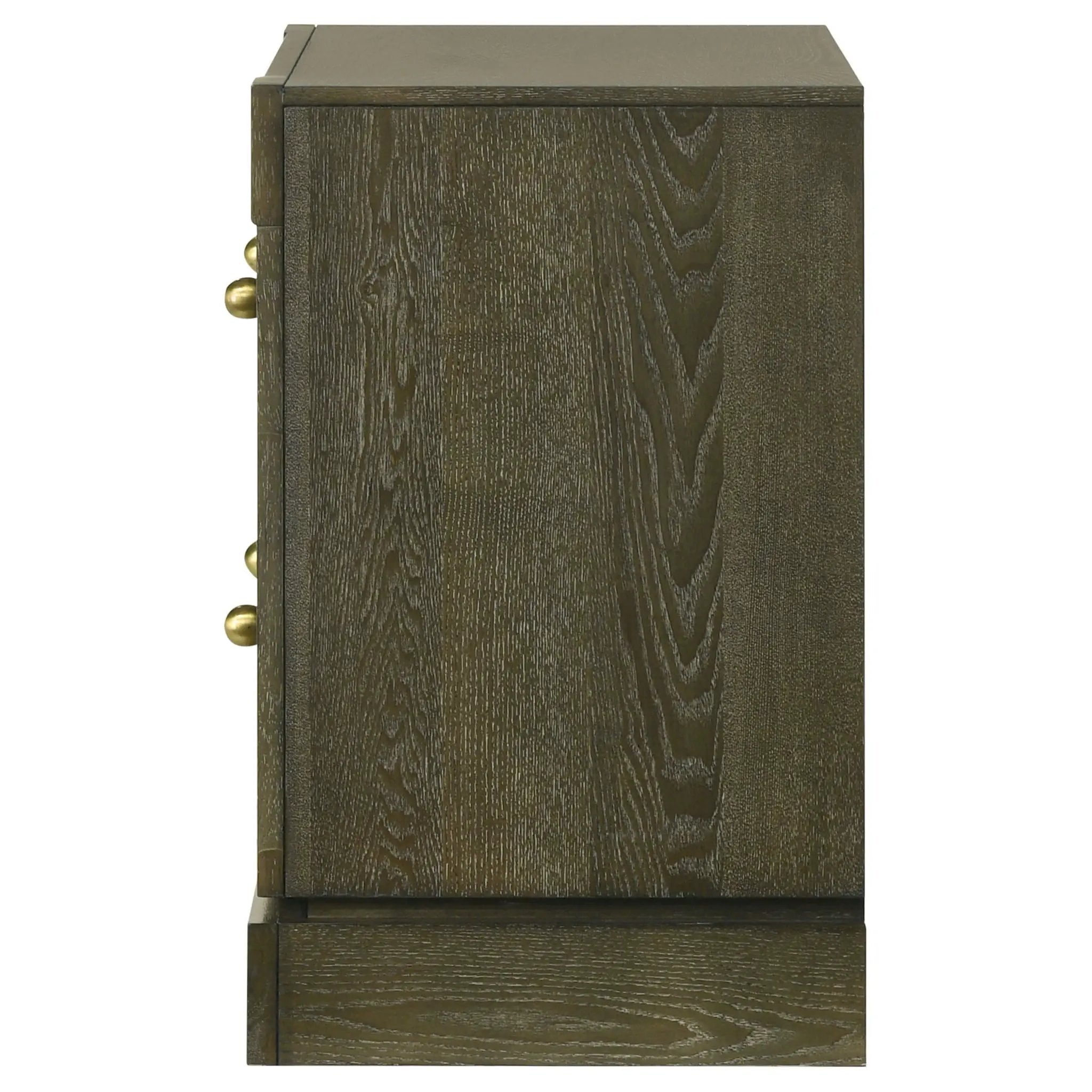 Gran Park 2-drawer Nightstand Bedside Table Dark Cocoa by Unique Piece Furniture