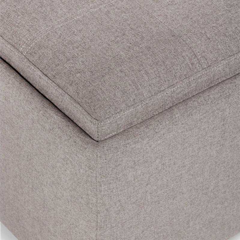 Avalon - Square Coffee Table, Storage Ottoman by HouseOfZazla