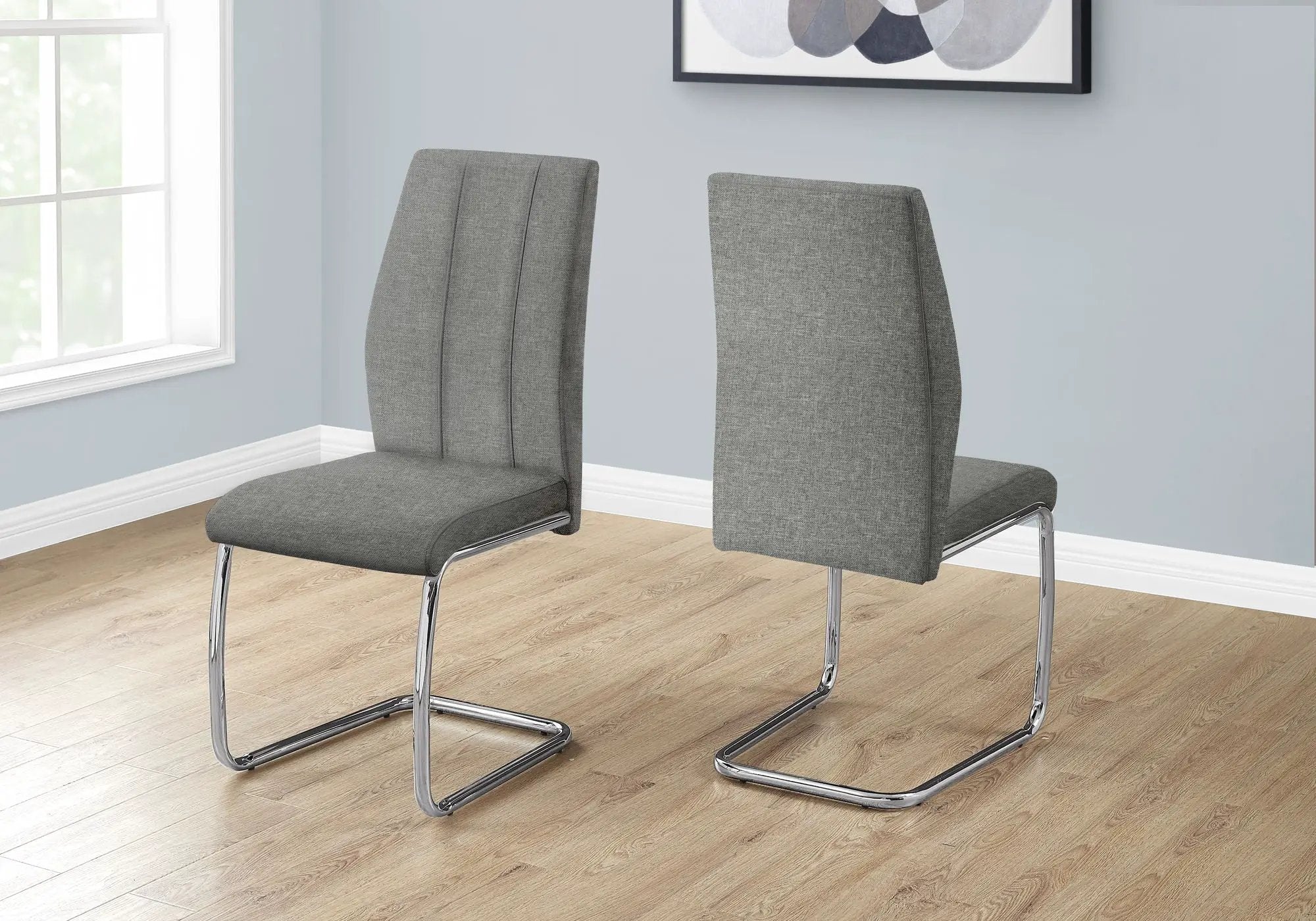 Dining Chair, Side Upholstered For Dining Room, Contemporary & Modern (Set of 2) by Unique Piece Furniture