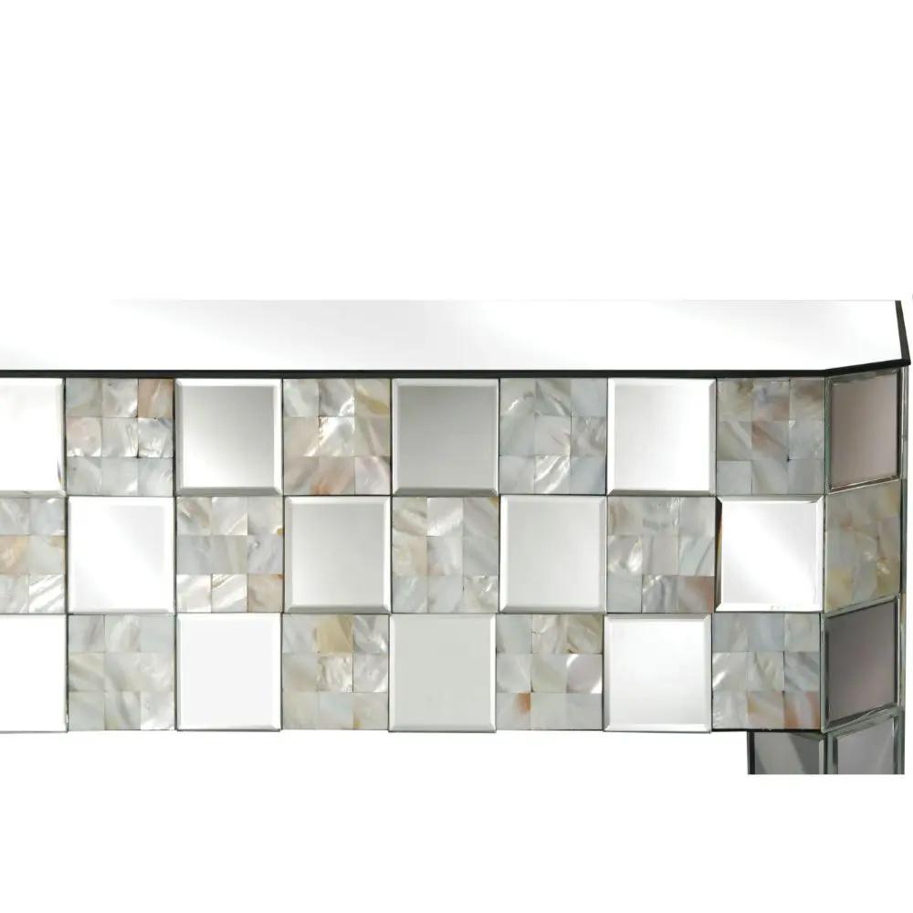 Nasa - Console Table - Mirrored & Mother of Pearl by Unique Piece Furniture