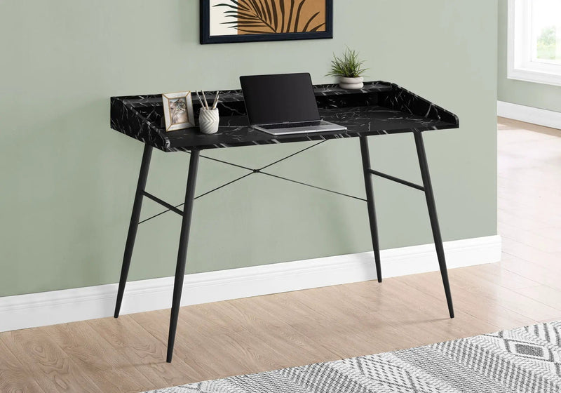 Computer Desk For Home Office With Laptop Storage Shelves by HouseOfZazla